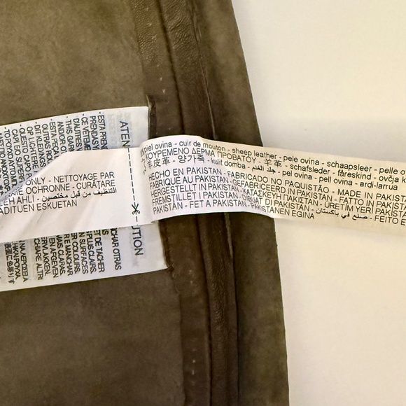 BNWT 100% LEATHER BODYCON MINI SKIRT ZARA SIZE XS - Picture 6 of 8